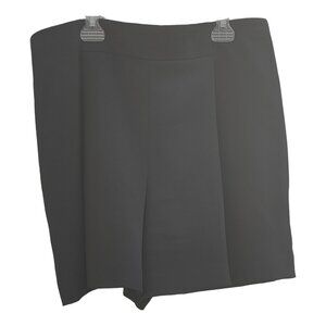Club Monaco Designer Formal Black Booty Shorts with Pockets Size 12 (Large)